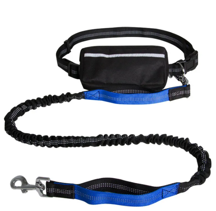 Freepaw hands-free dog leash in dream blue